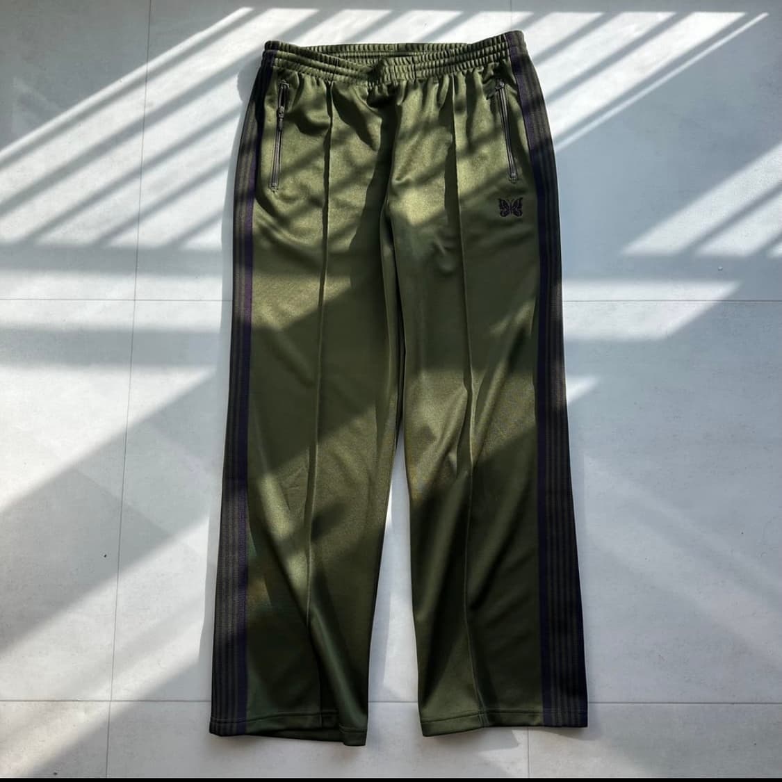 니들스 트랙팬츠 스트레이트 올리브 L 상품이미지1