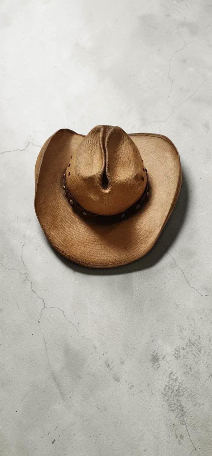 Terri Clark 빈티지 카우보이 모자 상품이미지2