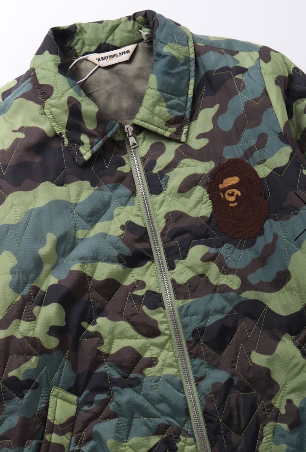 베이프 카모 경량패딩 상품이미지6