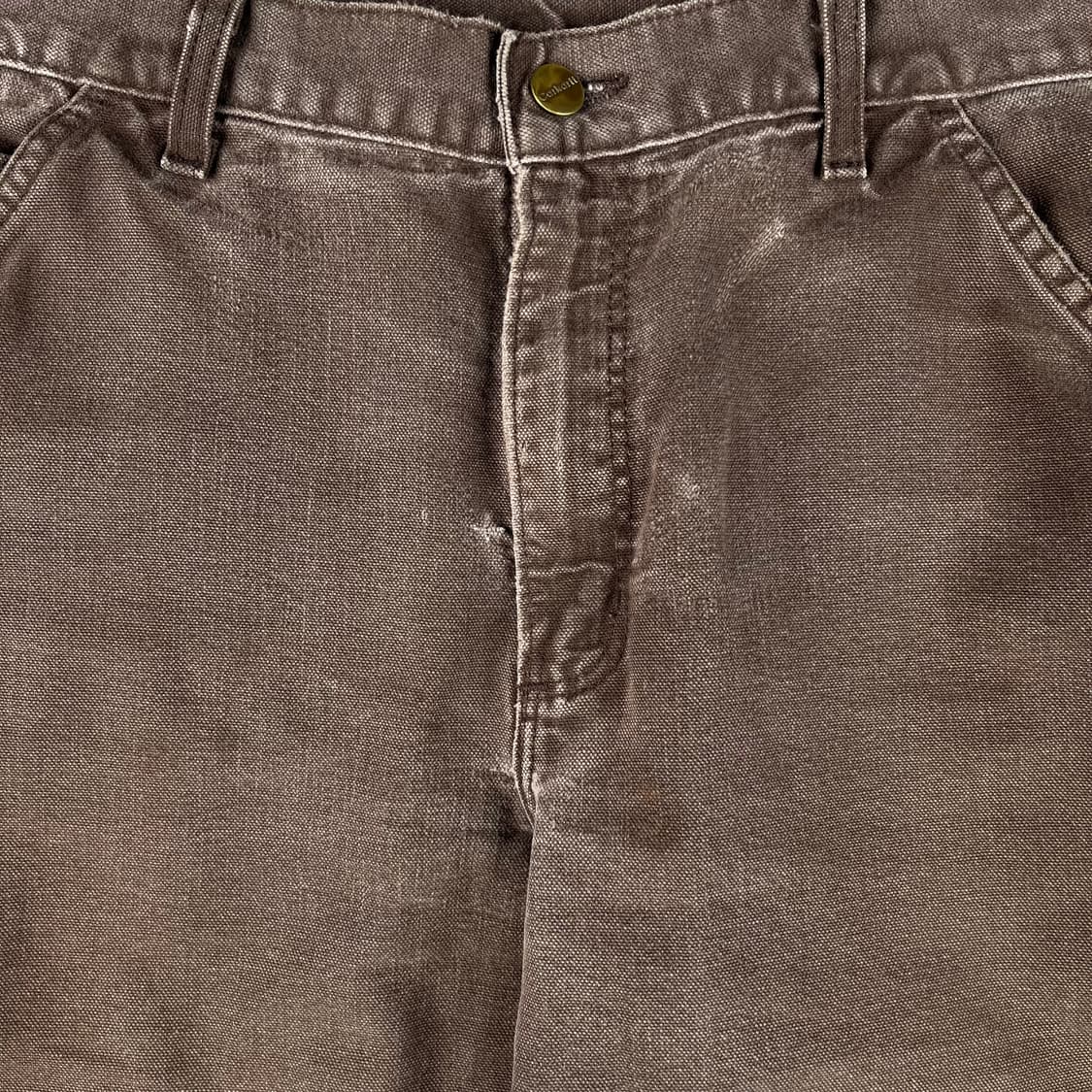 칼하트 다크브라운 싱글니 카펜터 팬츠 B11DKB 상품이미지7