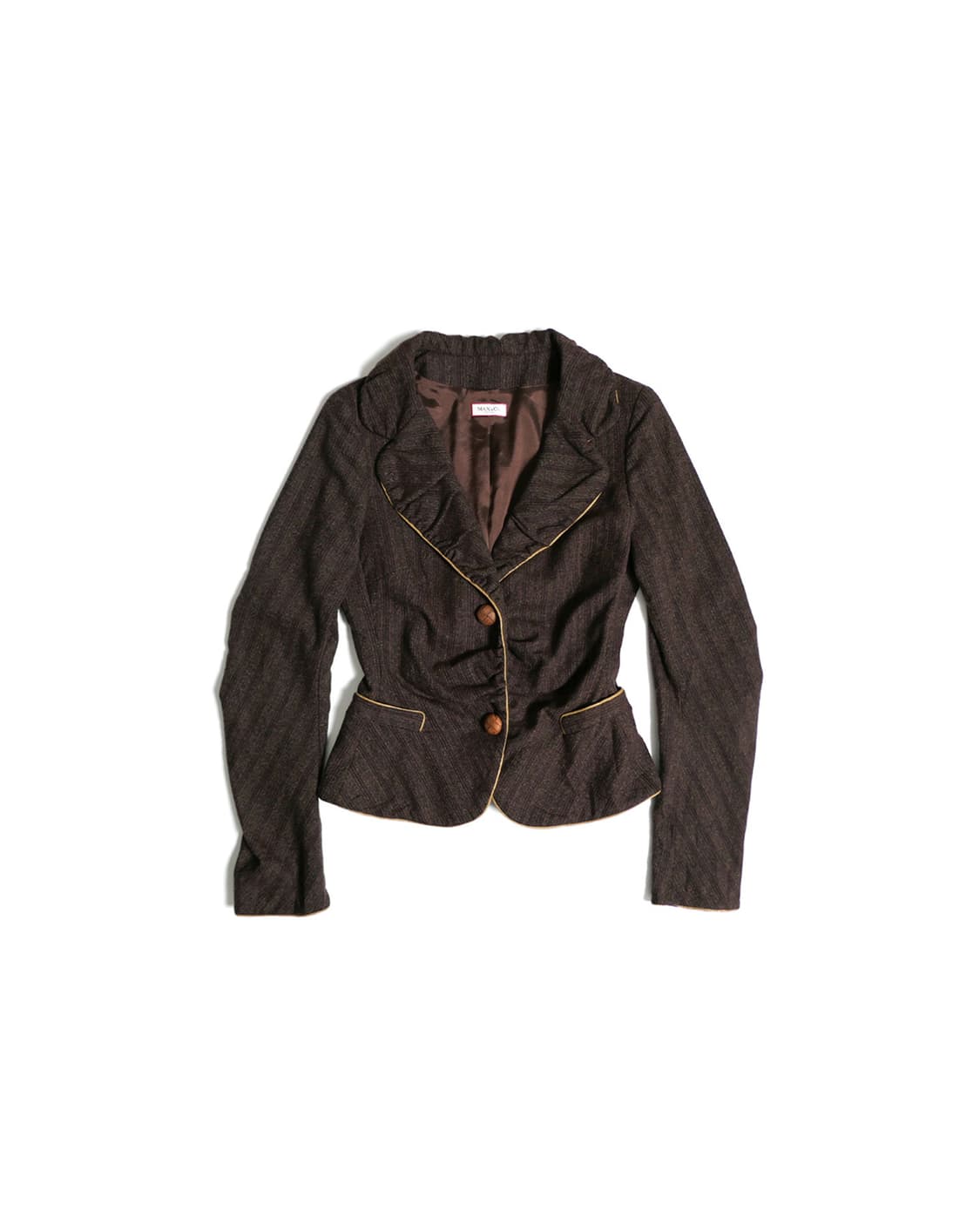 Max&Co classics shirring ruffle jacket 상품이미지1