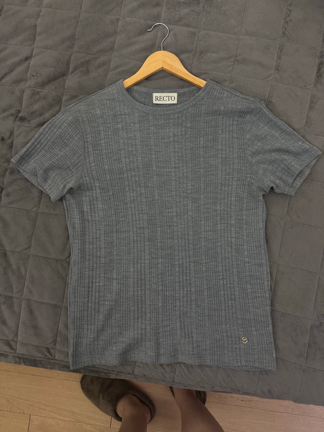 [XL] 렉토 반팔 니트 상품이미지1