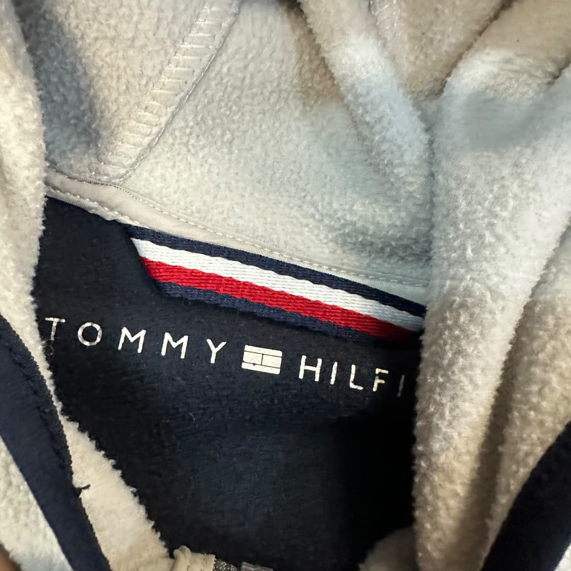 타미힐피거 후리스 후드집업 상품이미지4