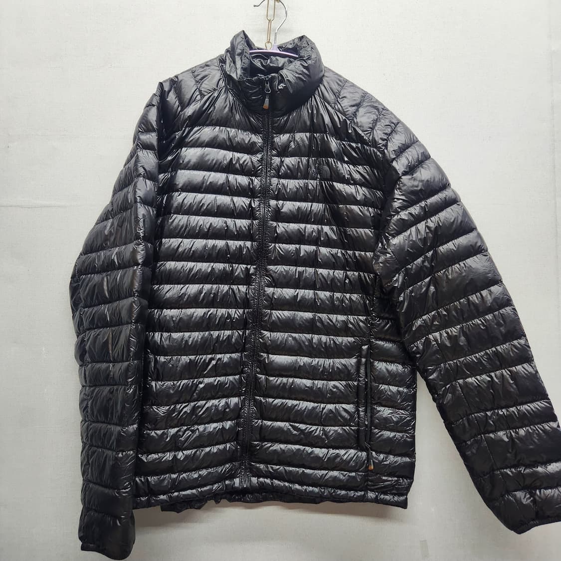 노스페이스 초 경량 구스다운 스트링 패딩 L 상품이미지1