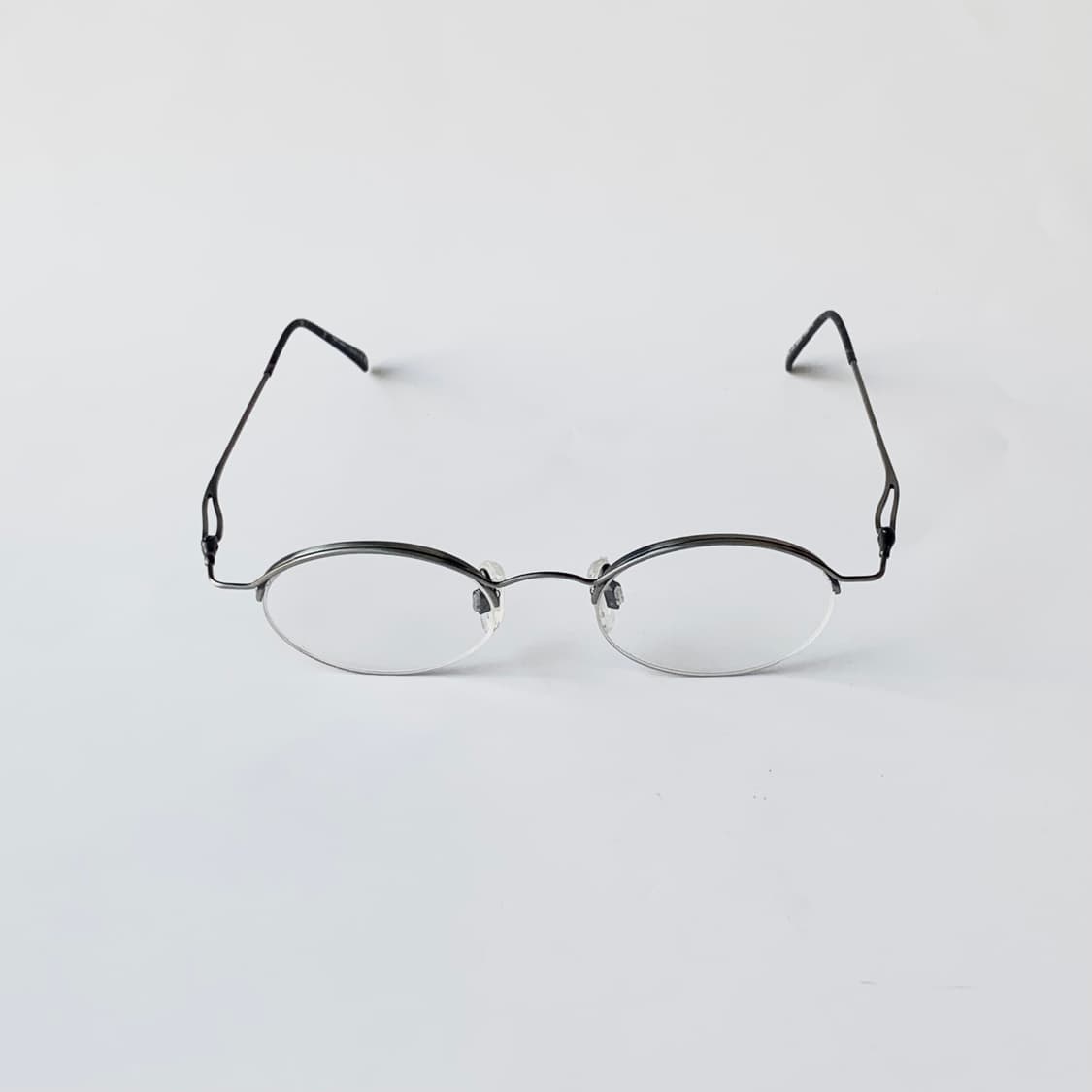 2464 데드스탁 픽키 오벌 반무테 빈티지안경 상품이미지2