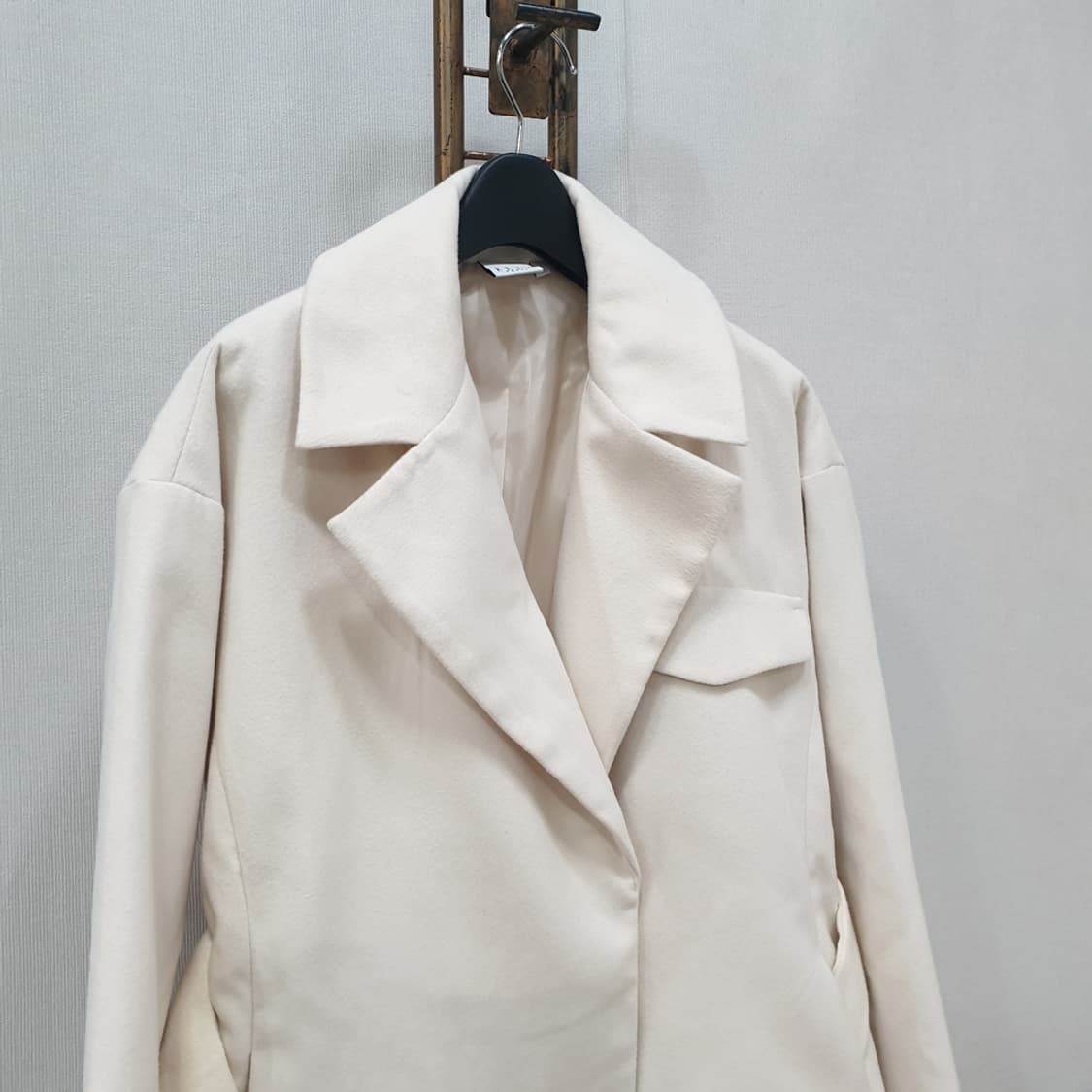 엘르 여성 크림 코트 S 상품이미지2