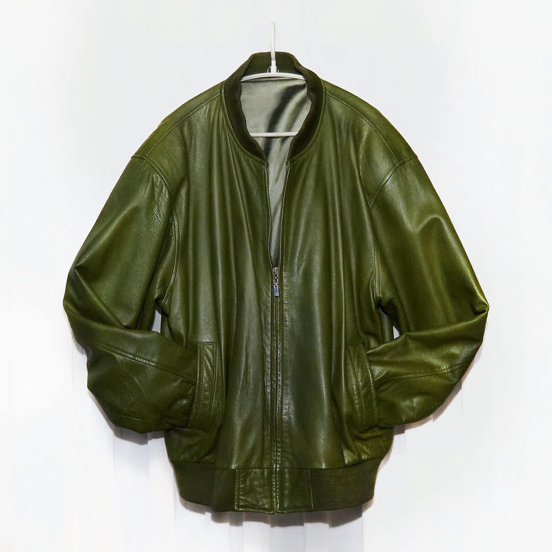 스끼아티 이태리 핸드메이드 양가죽 봄버 자켓 (50 / 105+) 상품이미지1