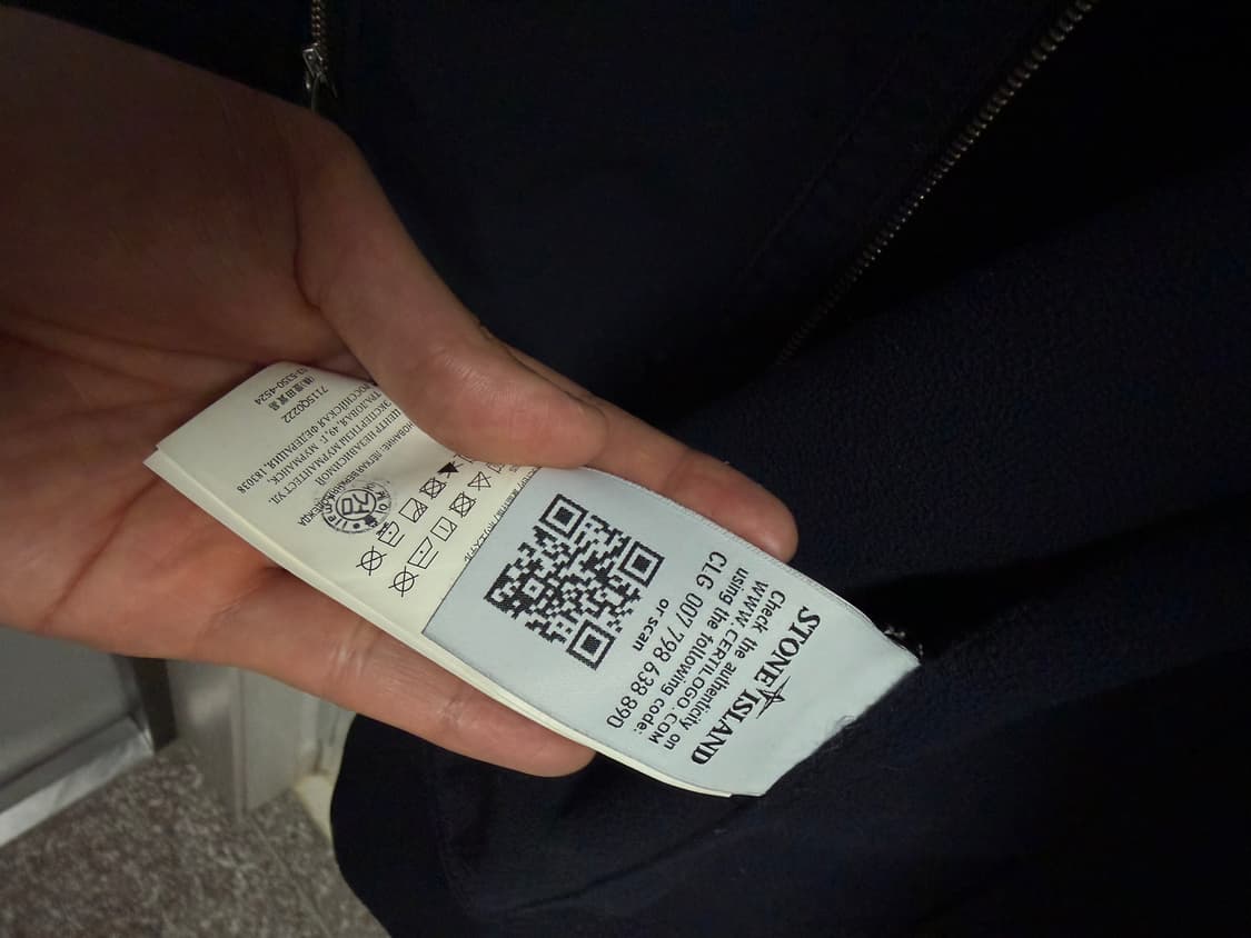 스톤아일랜드 소프트쉘 네이비 L 상품이미지2