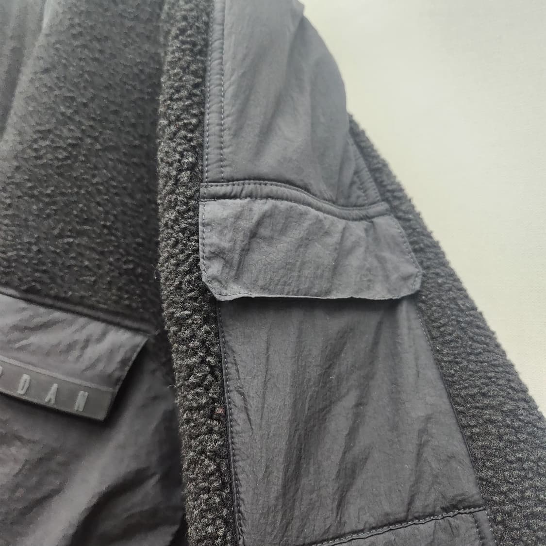 조던 후리스/아노락 풀집업 크롭 후드집업 XL 상품이미지3