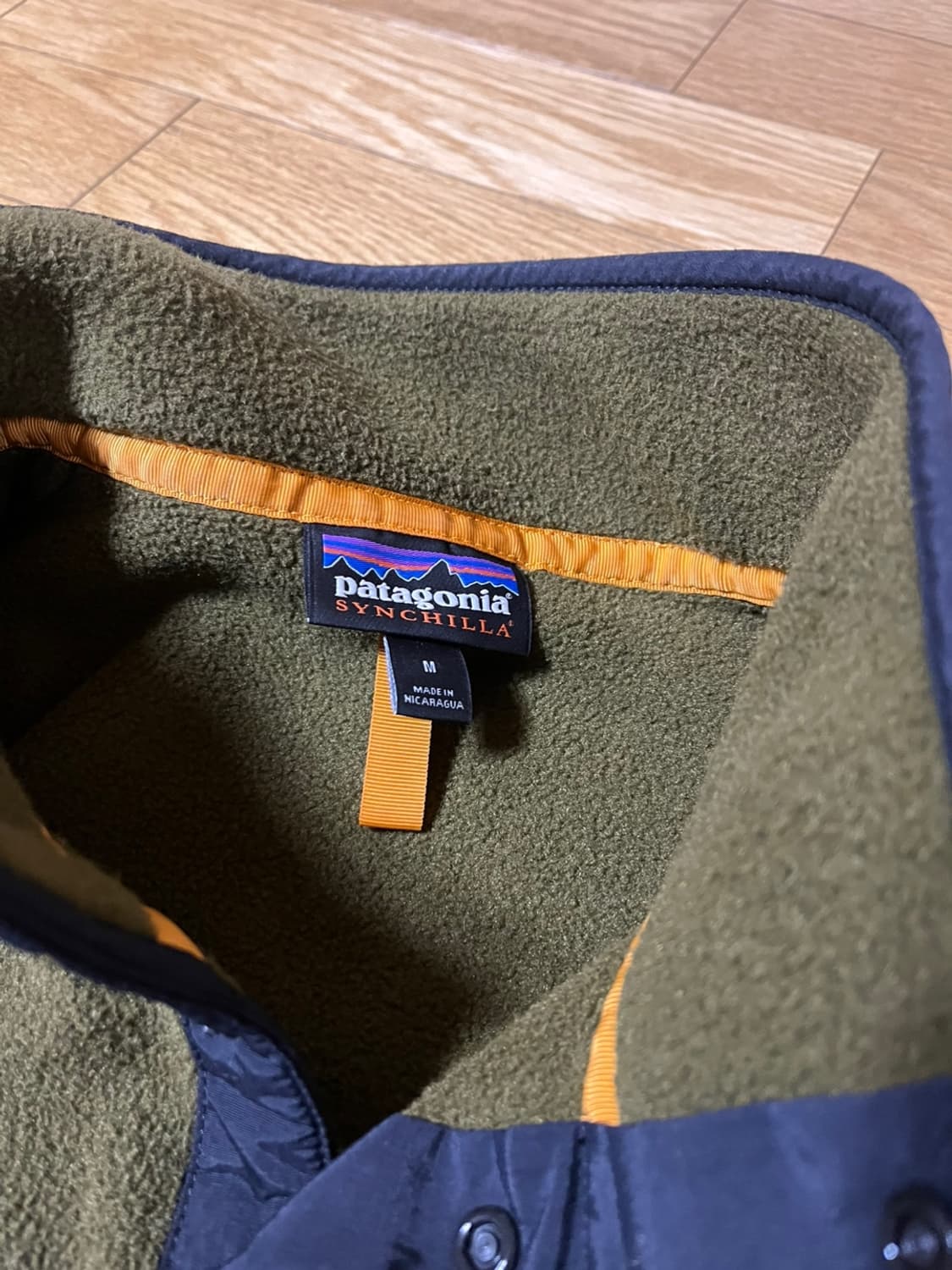 파타고니아 신칠라 켄달제너 카고그린 맨 m  상품이미지4