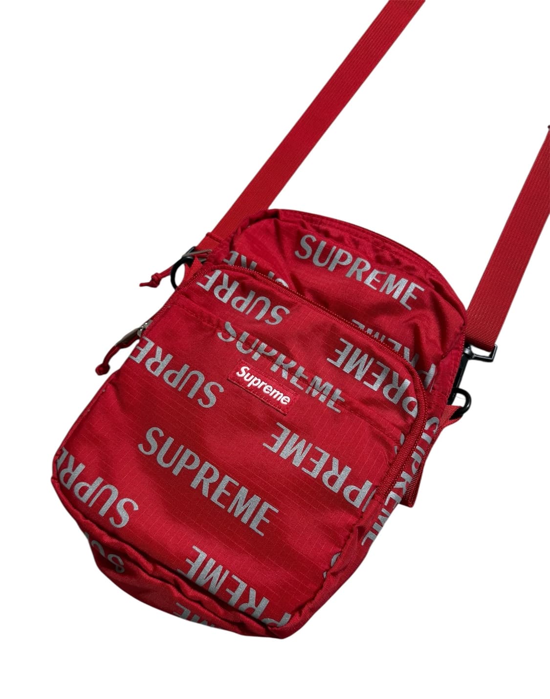 슈프림 16FW 3M 리플렉티브 리피드 멀티로고 크로스백 상품이미지5