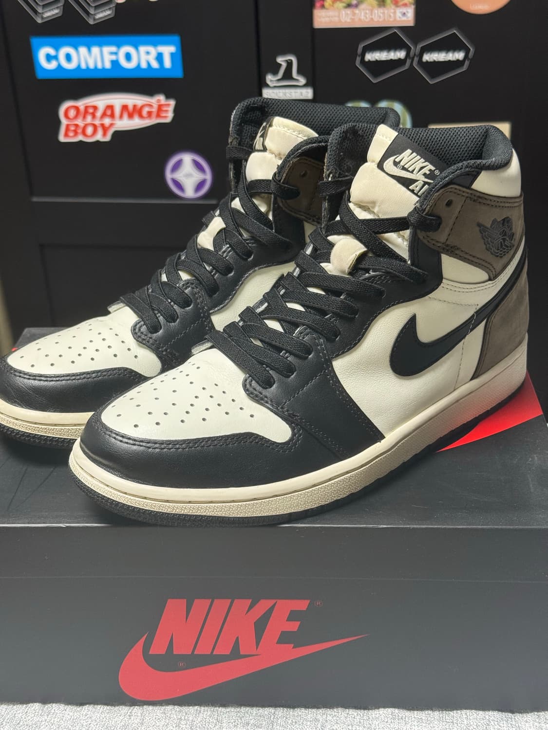 [265] 조던 1 레트로 하이 OG 다크 모카 상품이미지2