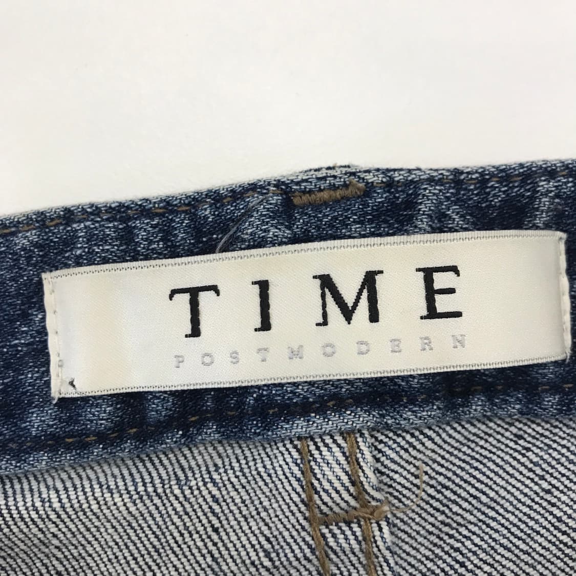 TIME HOMME 타임옴므 컷팅 슬림 청바지 [30인치] 상품이미지5