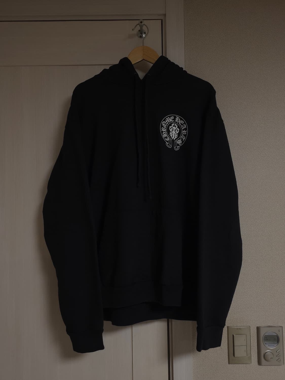 [XL] 크롬하츠 성조기 아메리칸 플래그 대거 후드 블랙 상품이미지2