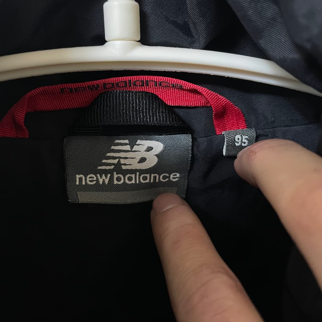 [ M ] 뉴발란스 로고 와펜 바람막이 상품이미지4