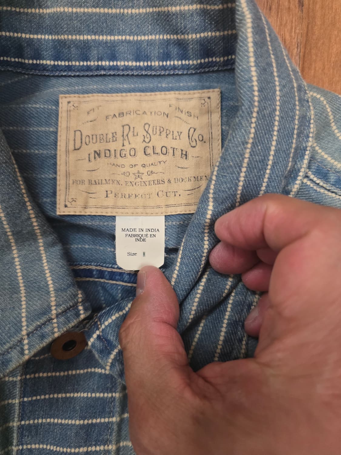 더블알엘  트러커 자켓 판매합니다 상품이미지3