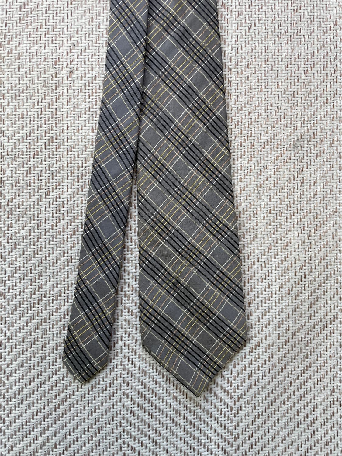 간사이 야마모토 체크 넥타이  J03754 상품이미지6