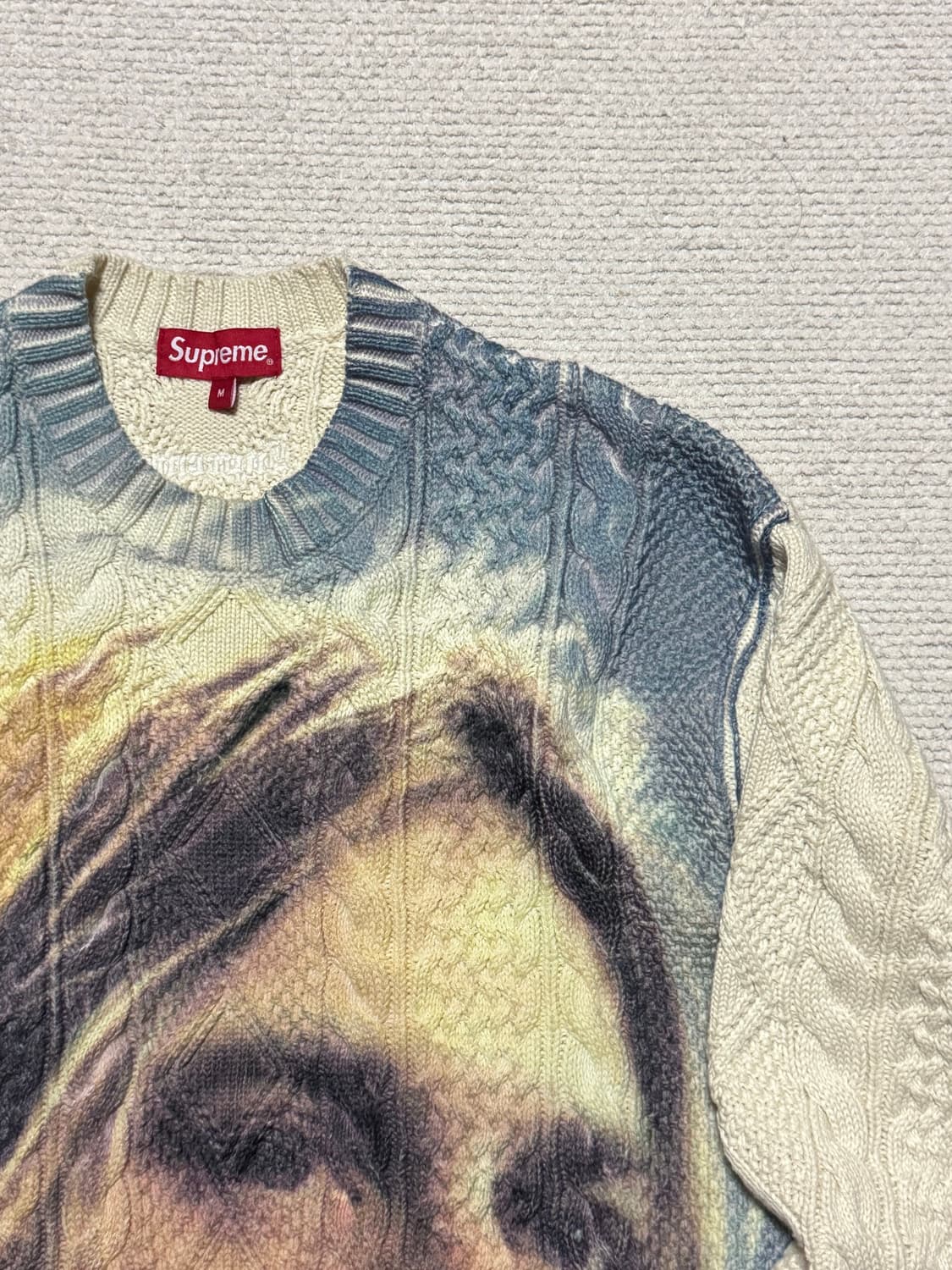 Supreme Kurt Cobain Sweater White M 상품이미지2
