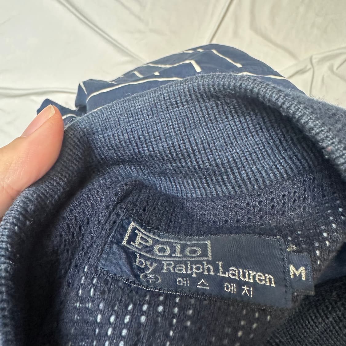 폴로 랄프로렌 80s 스트라이프블루종 M 상품이미지3