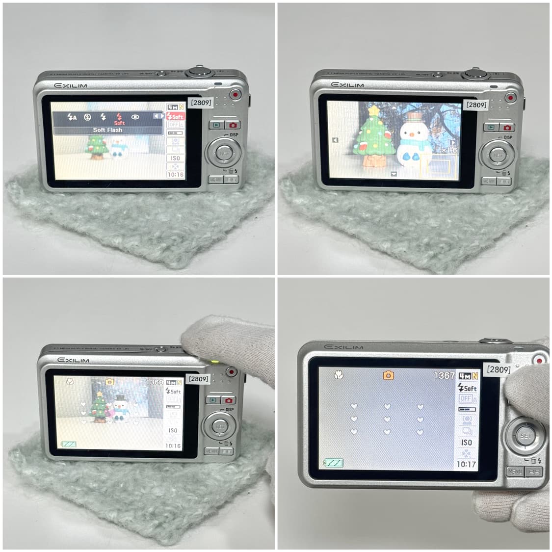 카시오 엑슬림 Z85 실버 빈티지디카 상품이미지5