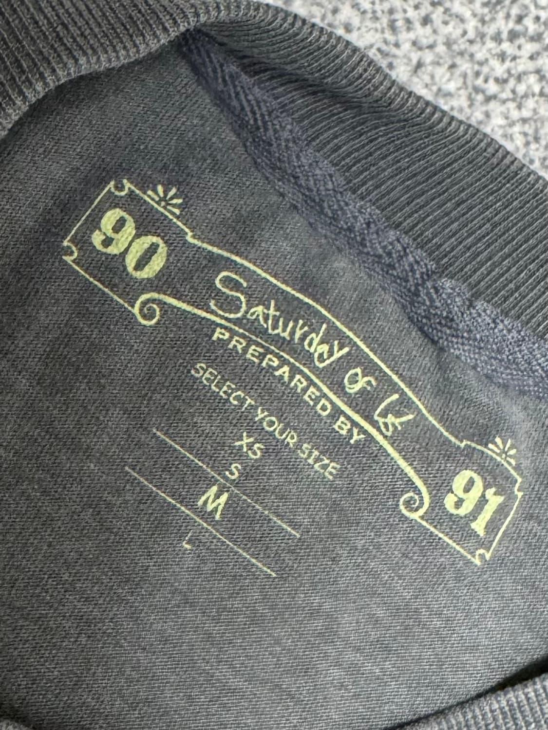 •STU 빈티지워싱 프린팅 티셔츠 상품이미지4