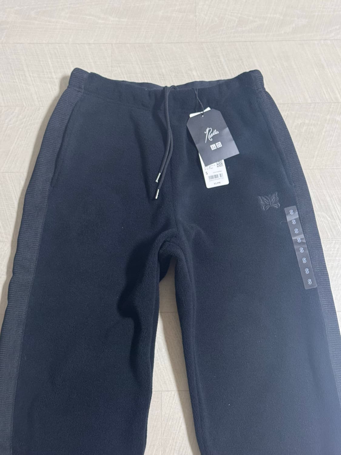 유니클로 니들스 후리스 팬츠 블랙 S 상품이미지2