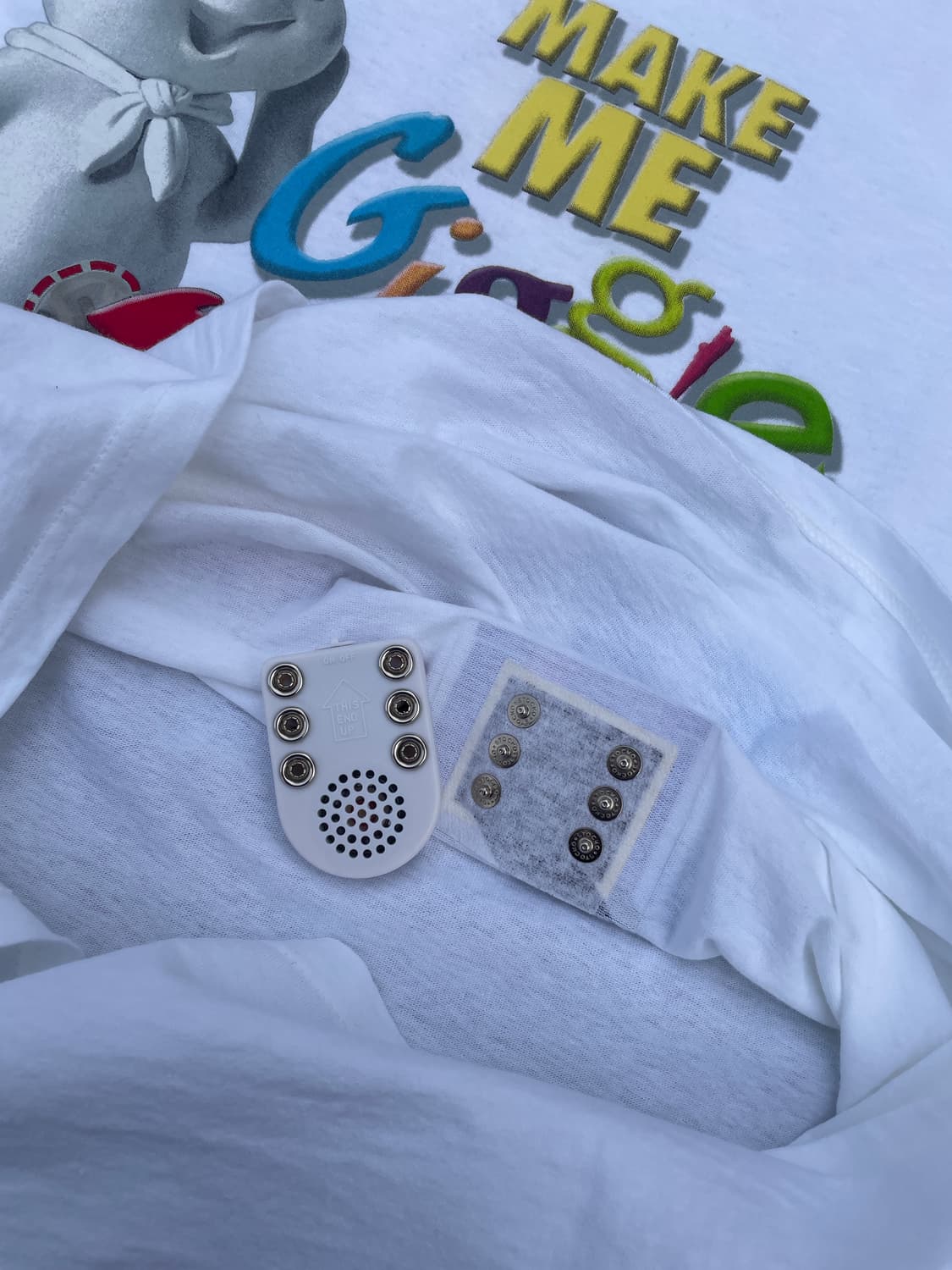 데드스탁)90s Dough boy Talking Promo T-shirt 상품이미지3