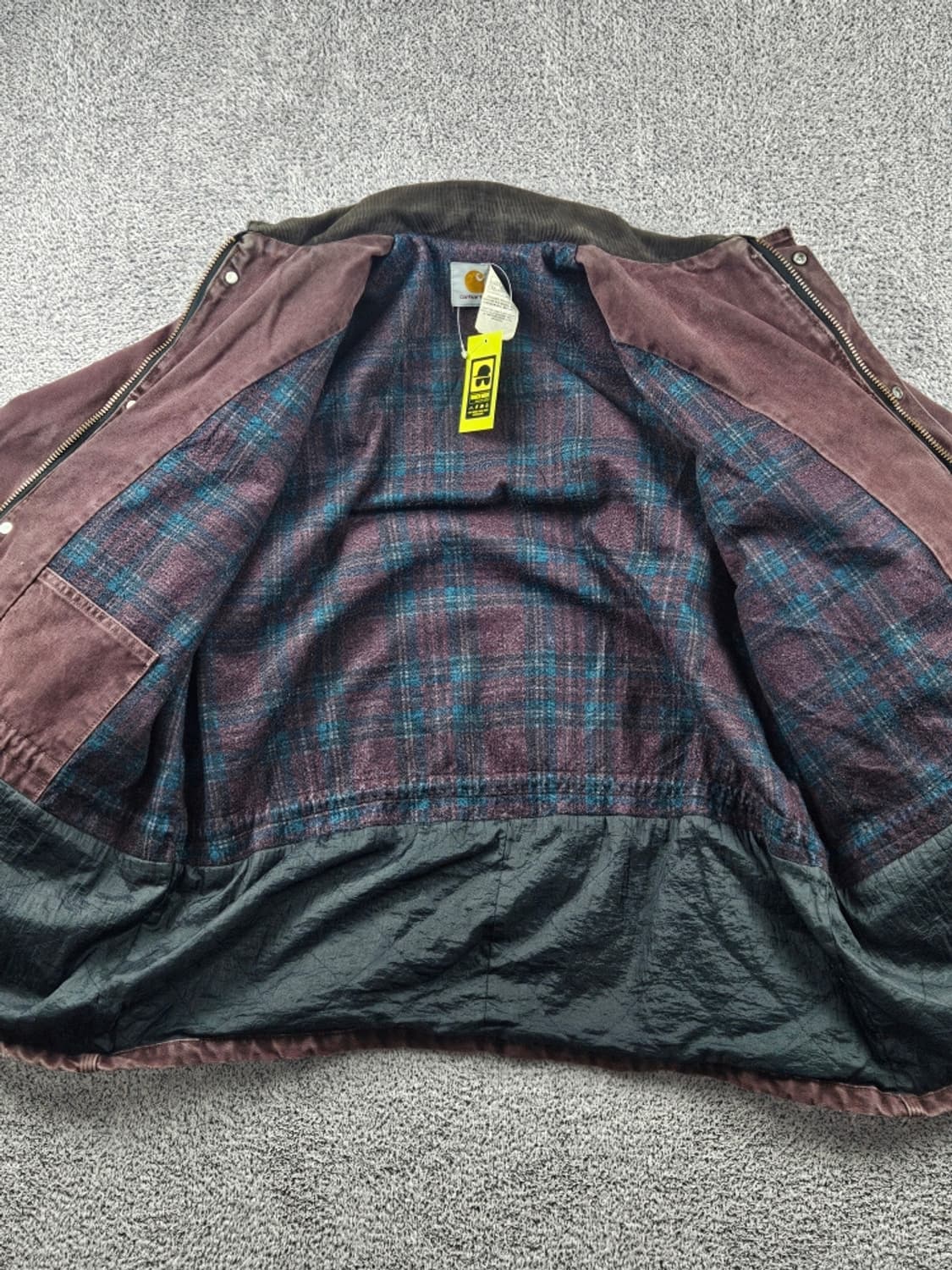 90's USA 칼하트 C10 덕캔버스 초어 자켓 (XL) / 11172 상품이미지9