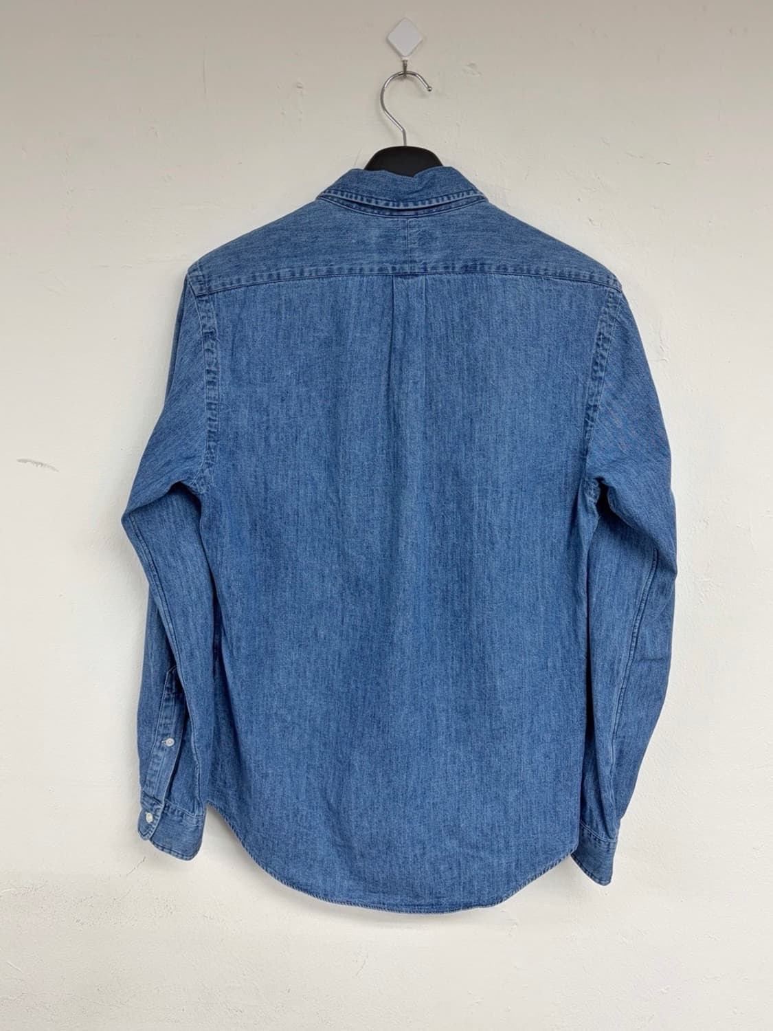 폴로 랄르포렌/ 샴브레이 데님 셔츠 슬림핏/ M 상품이미지4