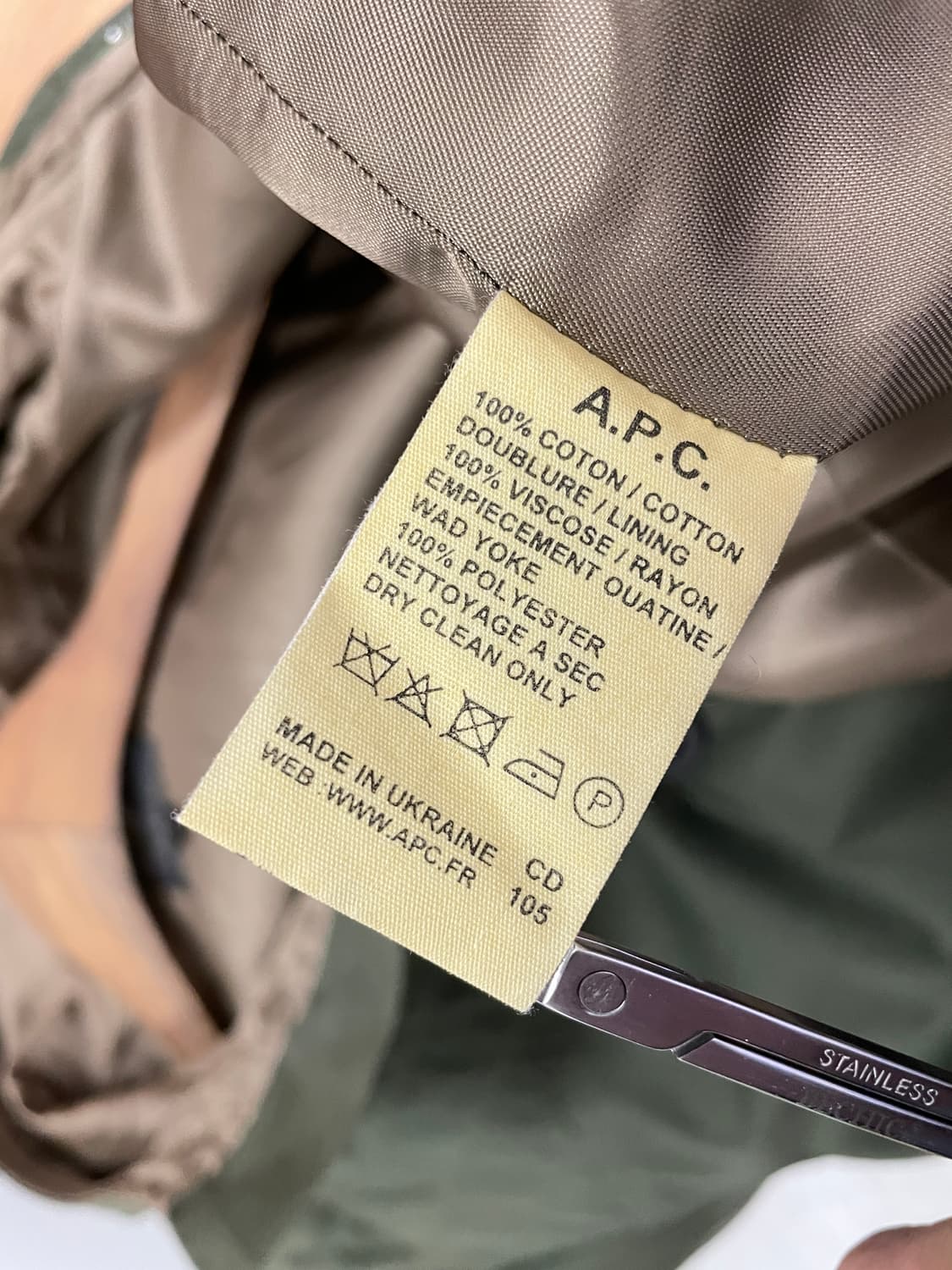 A.P.C 야상 자켓(JP) 상품이미지4