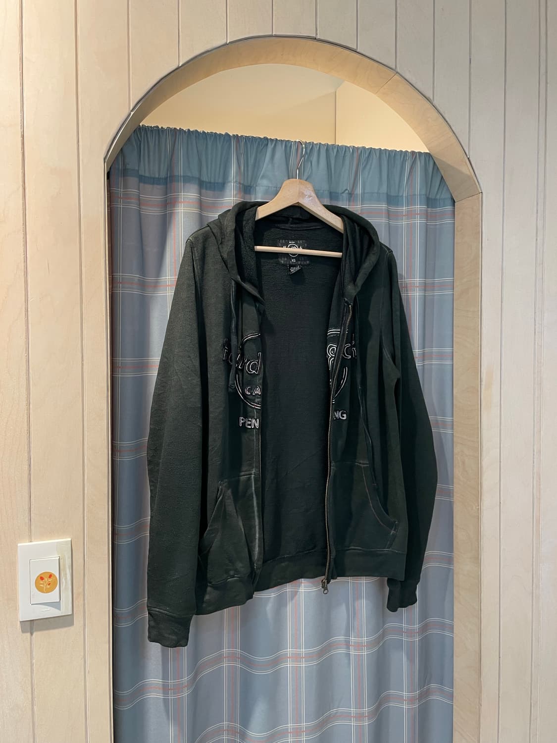 하드락카페 워싱후드집업 상품이미지3