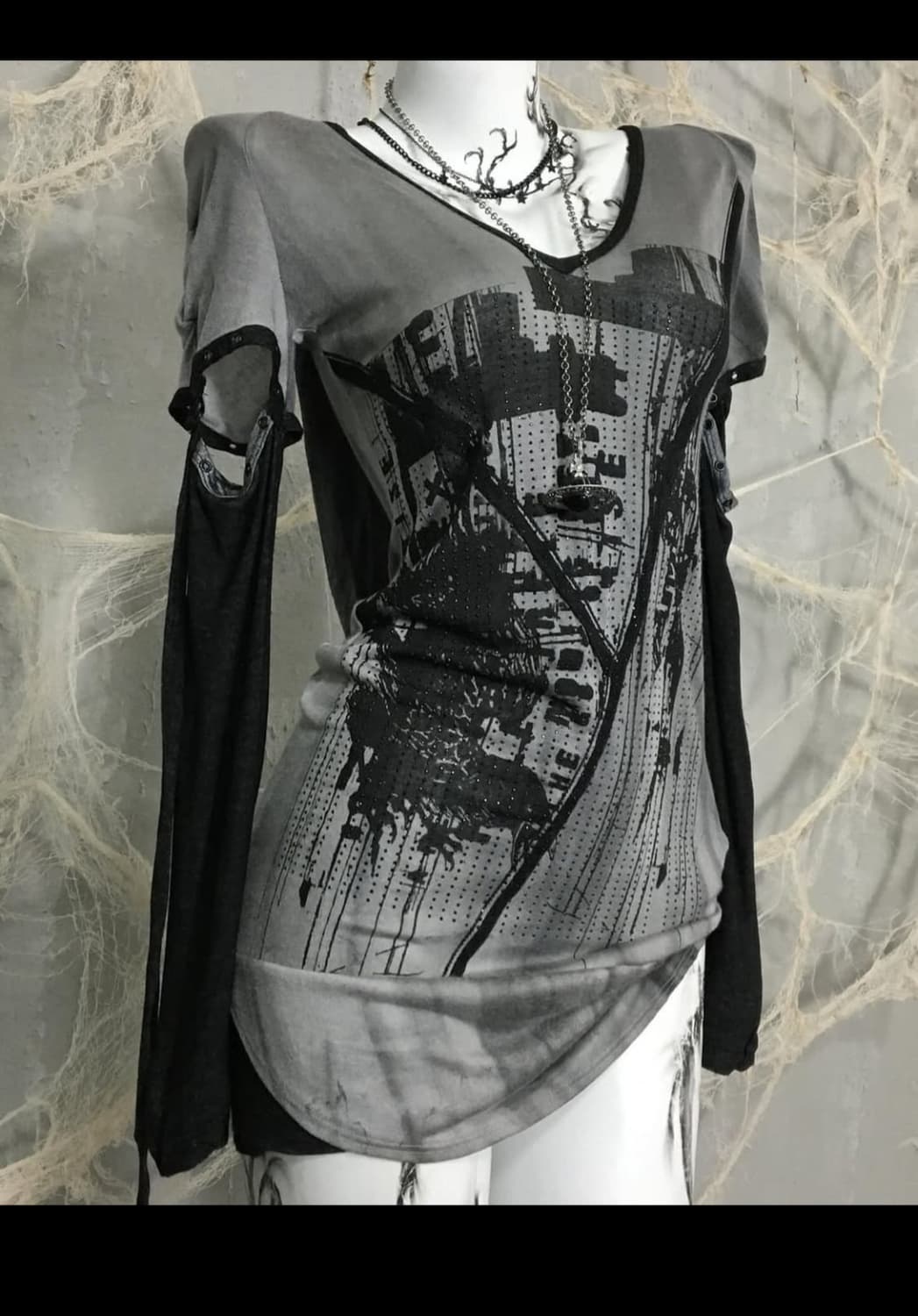 salvage long-sleeved one-piece 상품이미지1