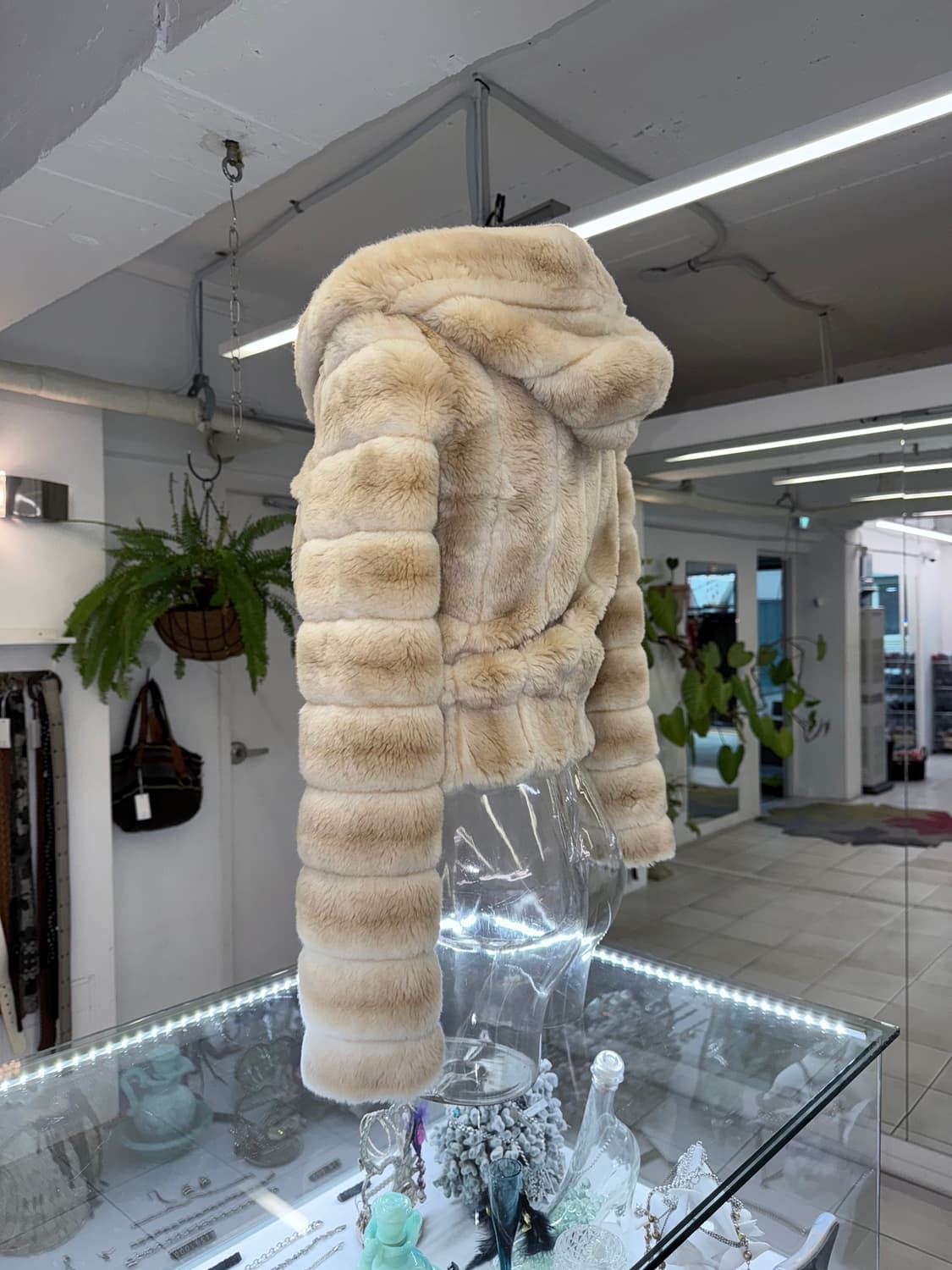 gradation fur jacket 상품이미지3