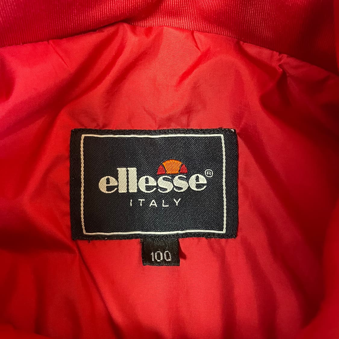 엘레쎄 블랙자수로고 블랙 배색 바람막이 자켓 100 상품이미지4