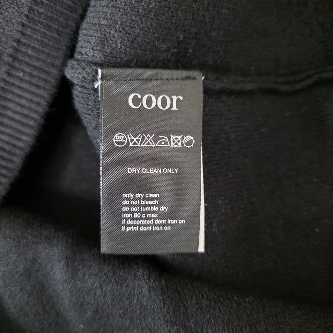 쿠어 캐시미어 니트 L 상품이미지3