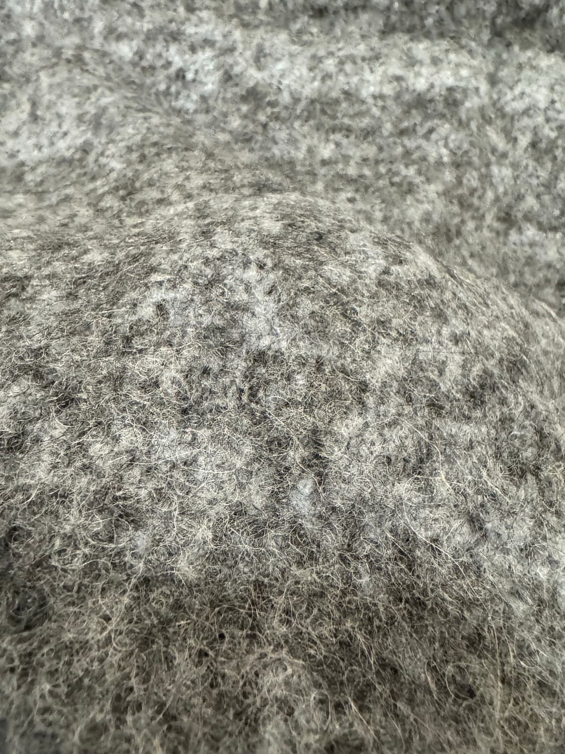 [L][100] 타임옴므 알파카 니트 그레이  상품이미지6