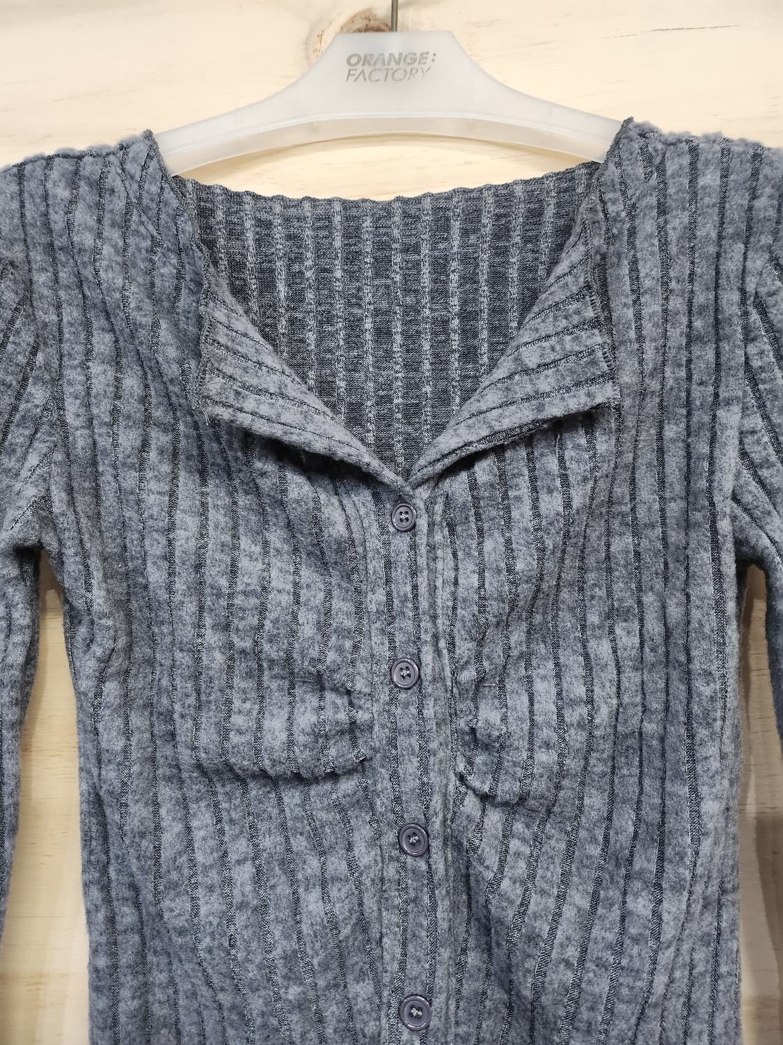 128) 여성 골지 니트 상품이미지4