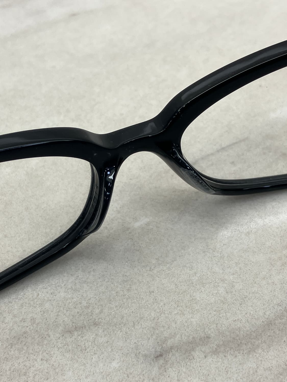 캘빈클라인 CK 블랙 소프트 스퀘어 뿔테 안경 상품이미지4