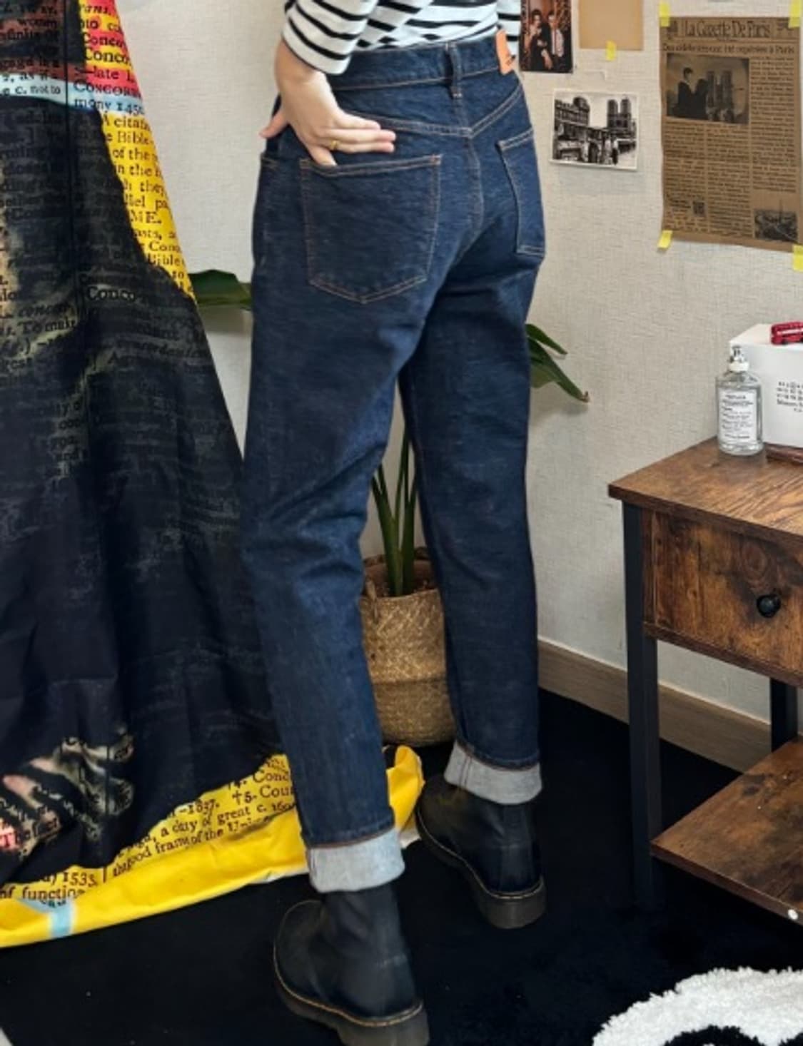 Moussy 프렌치st 생지 데님팬츠 상품이미지2