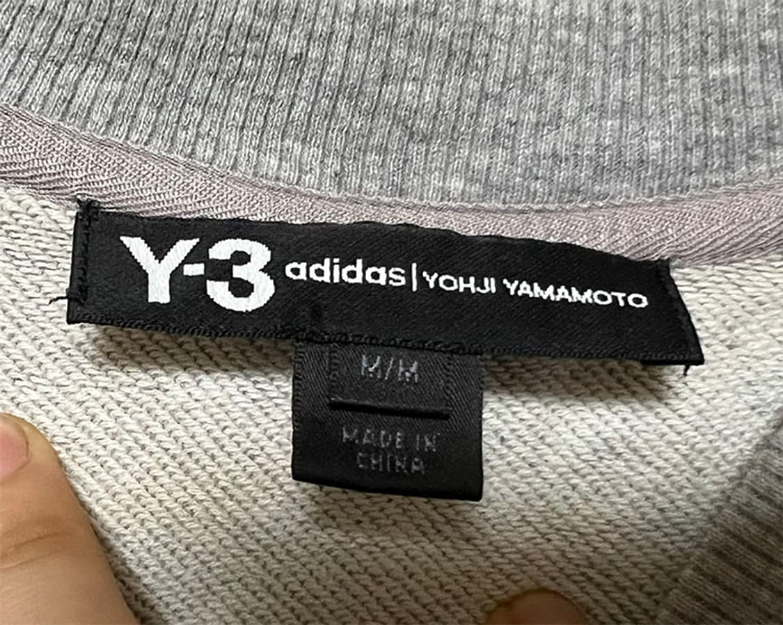 Y-3 아디다스 요지야마모토 남자 맨투맨 추동복 M 95  상품이미지3