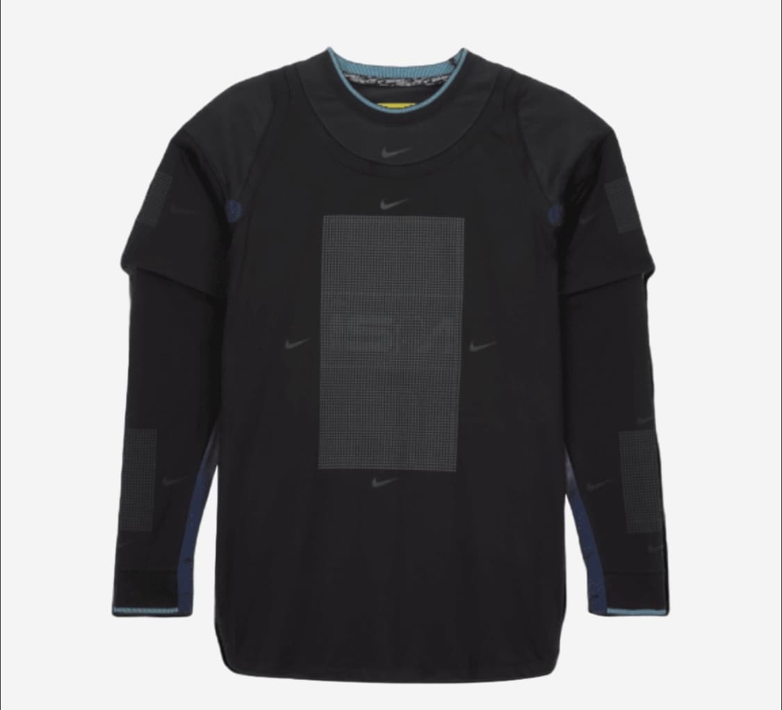 [XL] Nike ISPA Long Sleeve T-Shirt Black 상품이미지1