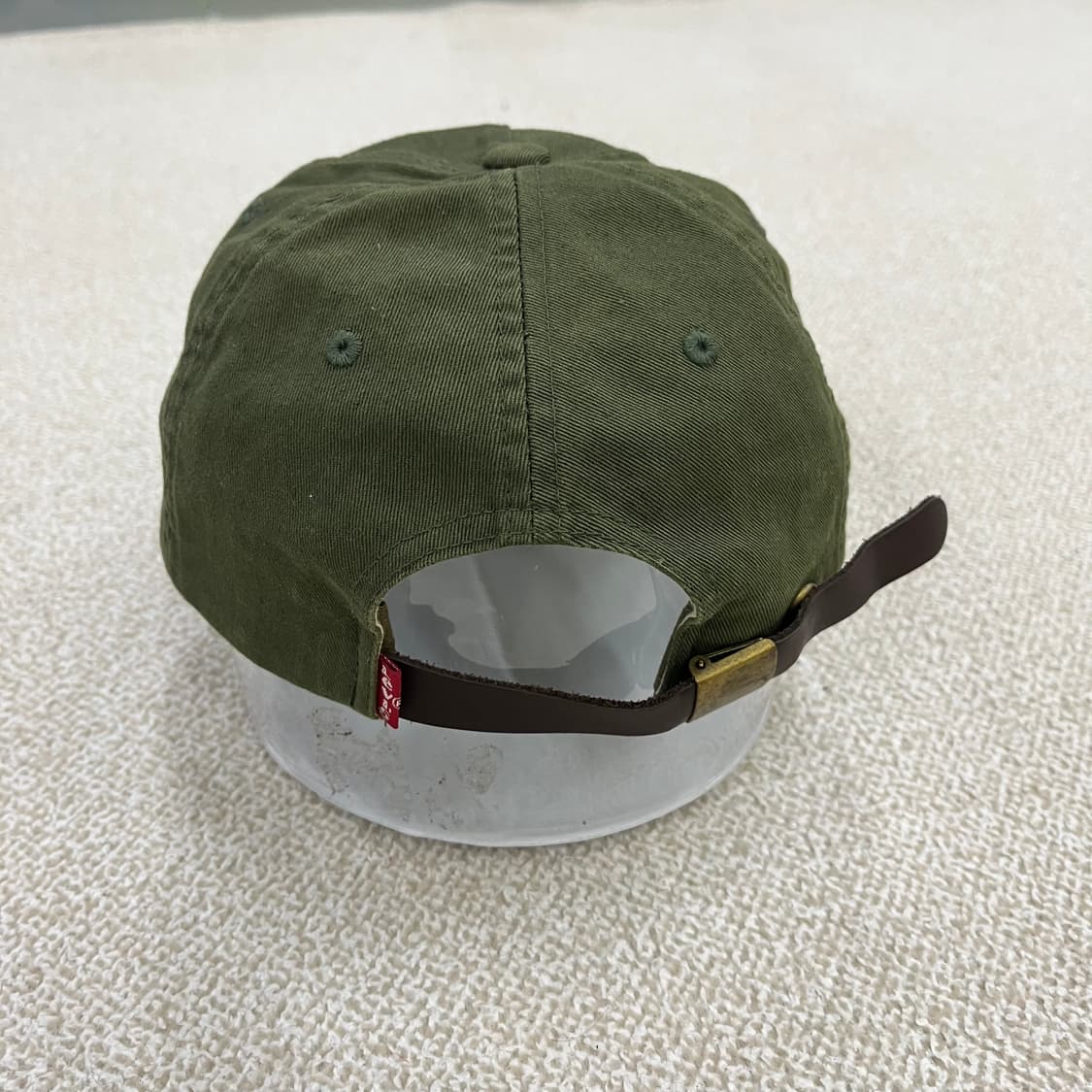 [F] 리바이스 아미 코튼 카키 볼캡 모자 0108M1 상품이미지2