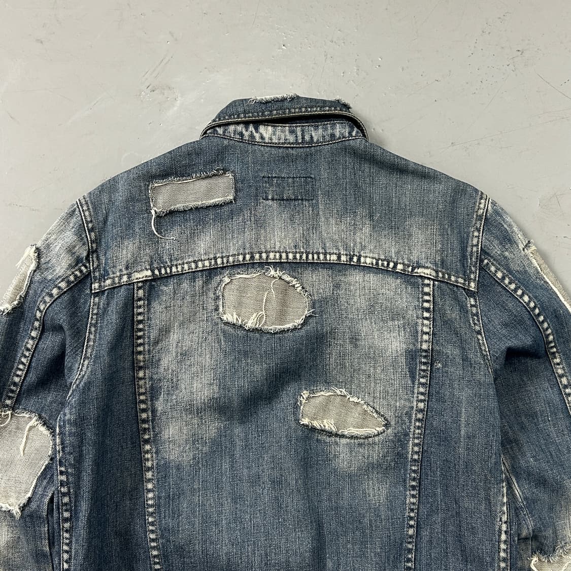 돌체앤가바나 디스트레스드 데님 자켓 상품이미지6