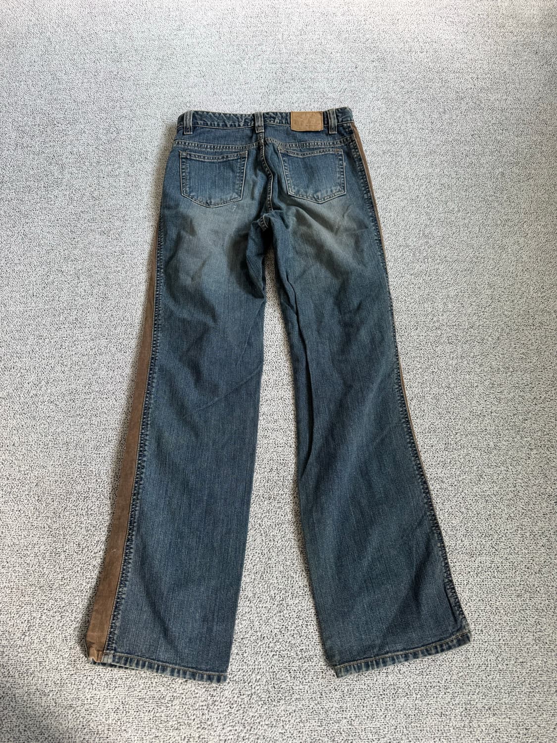 그런지 데님 팬츠 상품이미지9