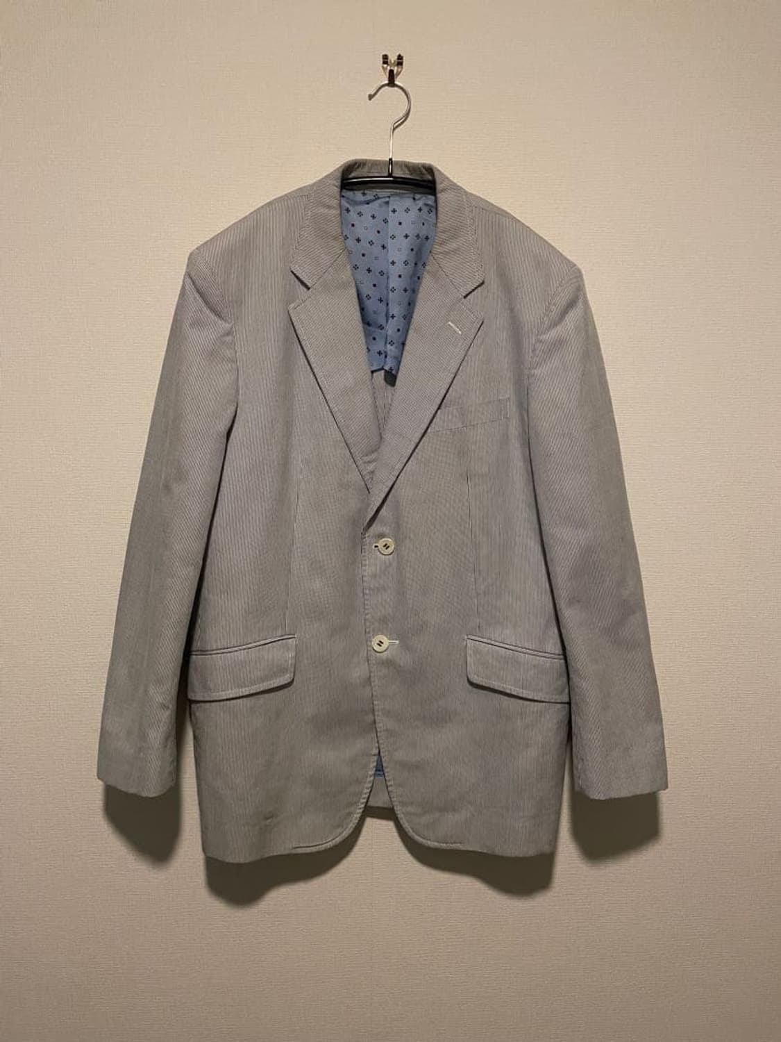 꼼데가르송 옴므 스트라이프 테일러드 자켓 상품이미지1