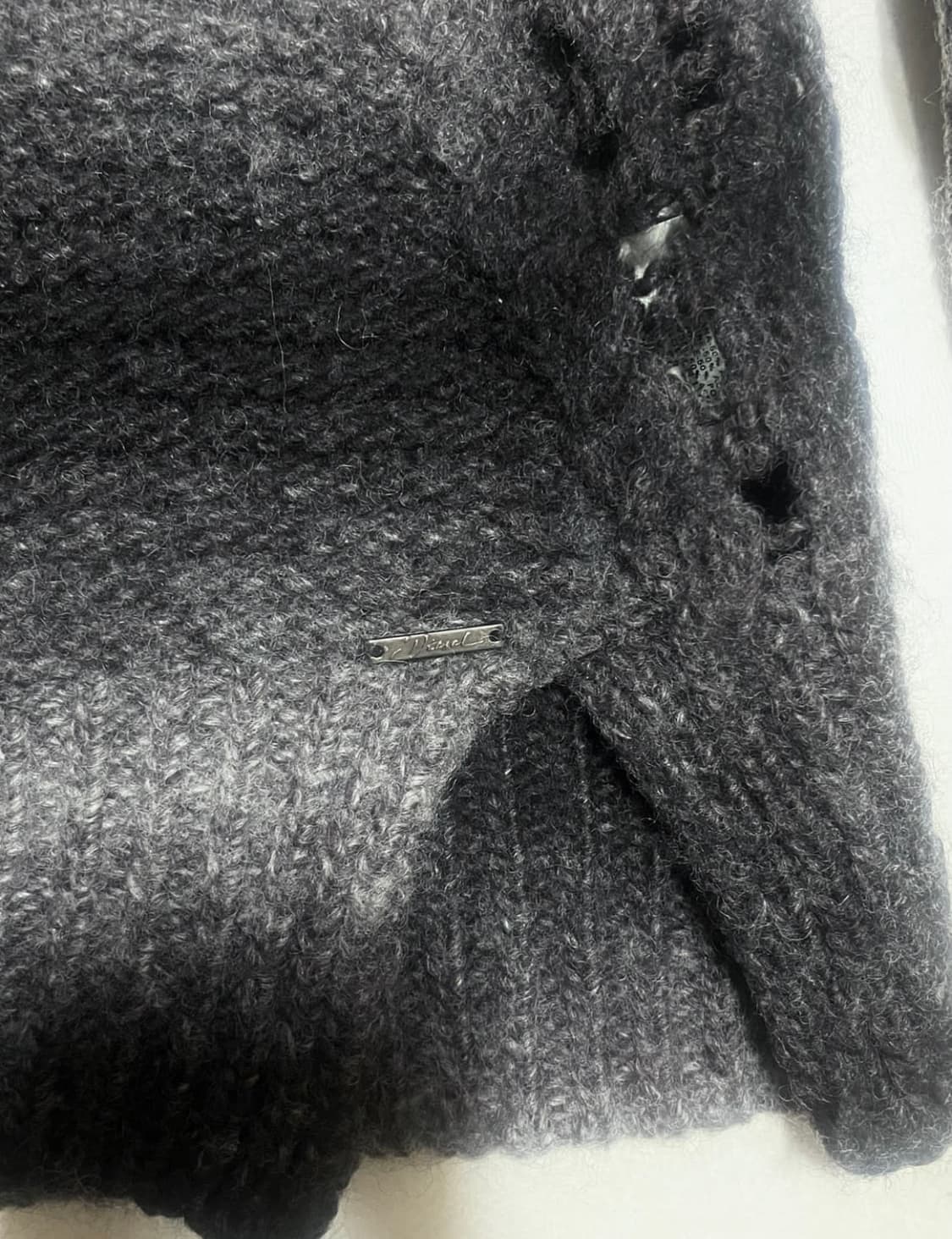 디젤 diesel 모헤어 니트 상품이미지4