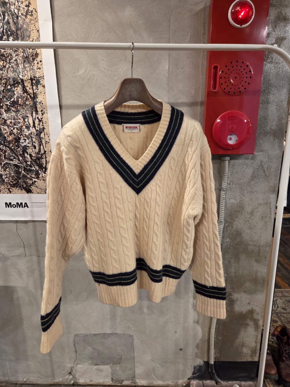 90'S 맥그리거 크리켓니트 상품이미지8