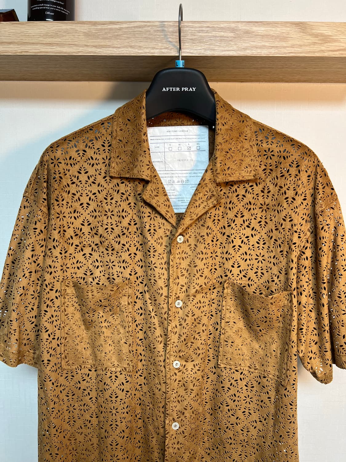 애니타임 로릭 스웨이드 셔츠 상품이미지3