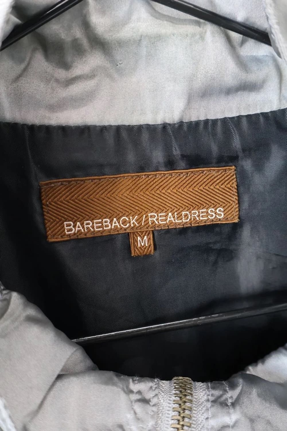 Bareback Realdress Gray Zip Jacket 상품이미지7