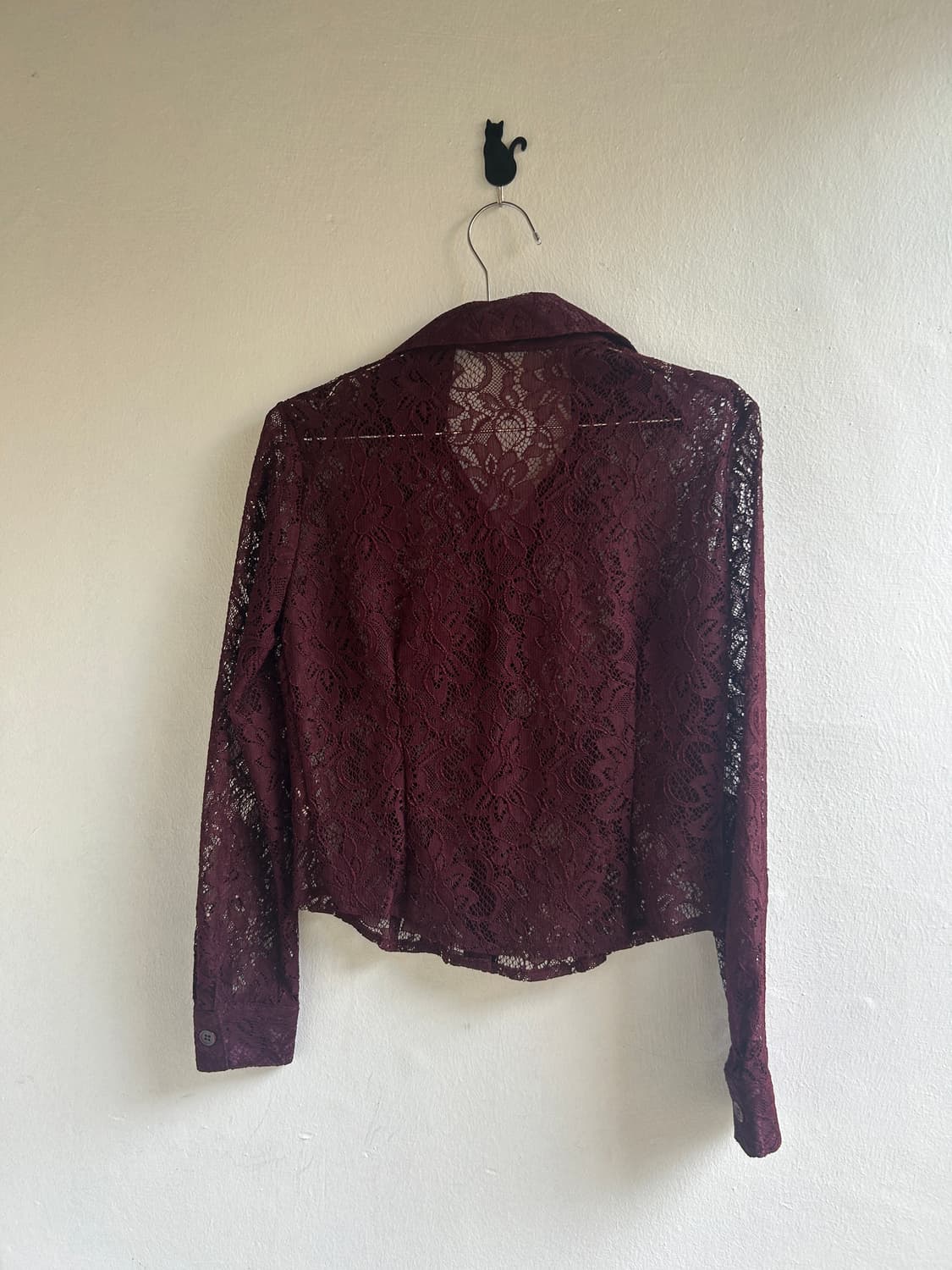 레이스 셔츠 상품이미지5